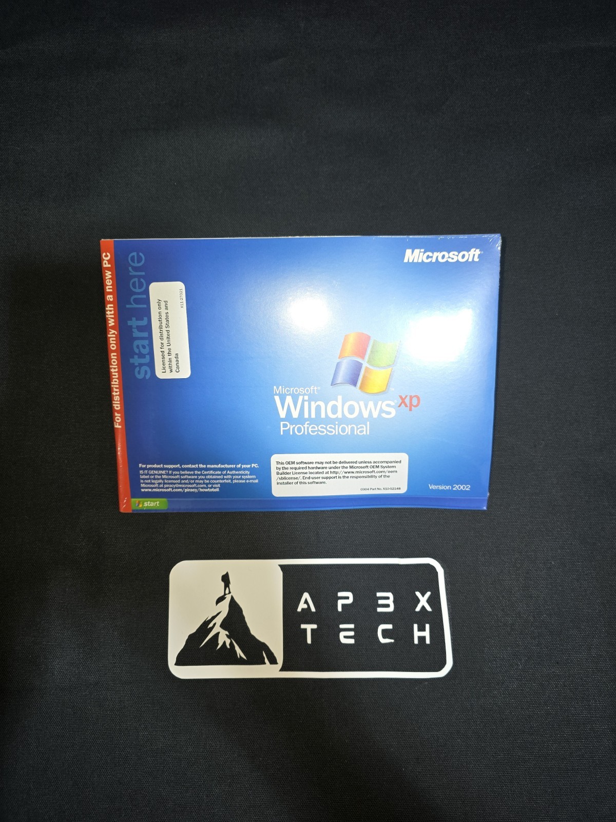 MICROSOFT WINDOWS XP PROFESSIONAL w/SP2 - 100% NEW, OEM ISSUED & SEALED