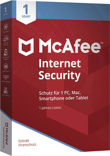 McAfee Internet Security 2025 | 1-10 Geräte | 1-3 Jahre | Download | Vollversion