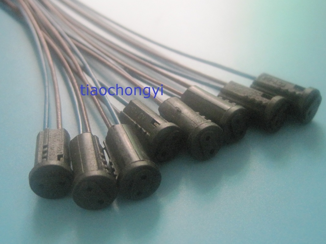 10x G4 Base Holder Wire Adapter Halogen Socket Connector for Bulb Lamp LED NEW
