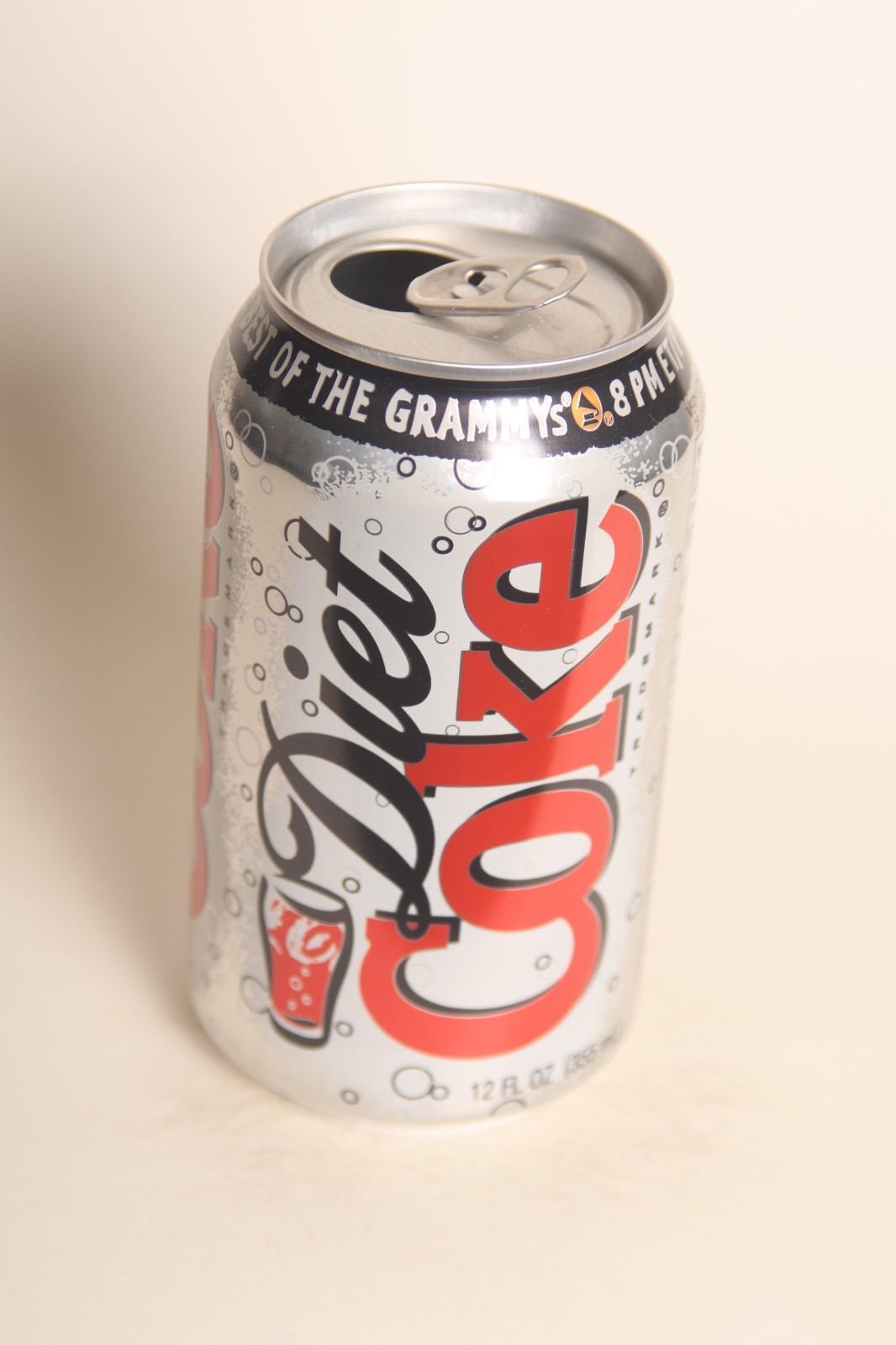 Diet Coke soda can - Grammy Awards Tony Bennett