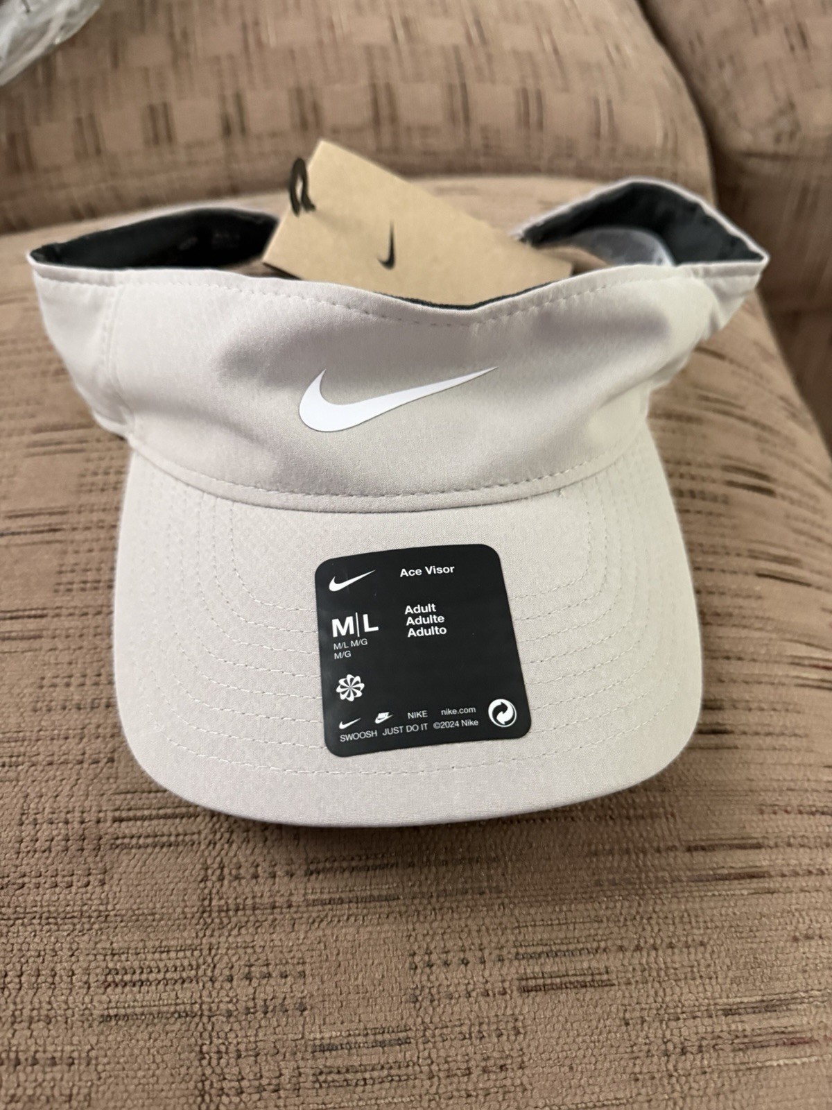 Nike Dri-Fit Ace CB Visor M/L Grey