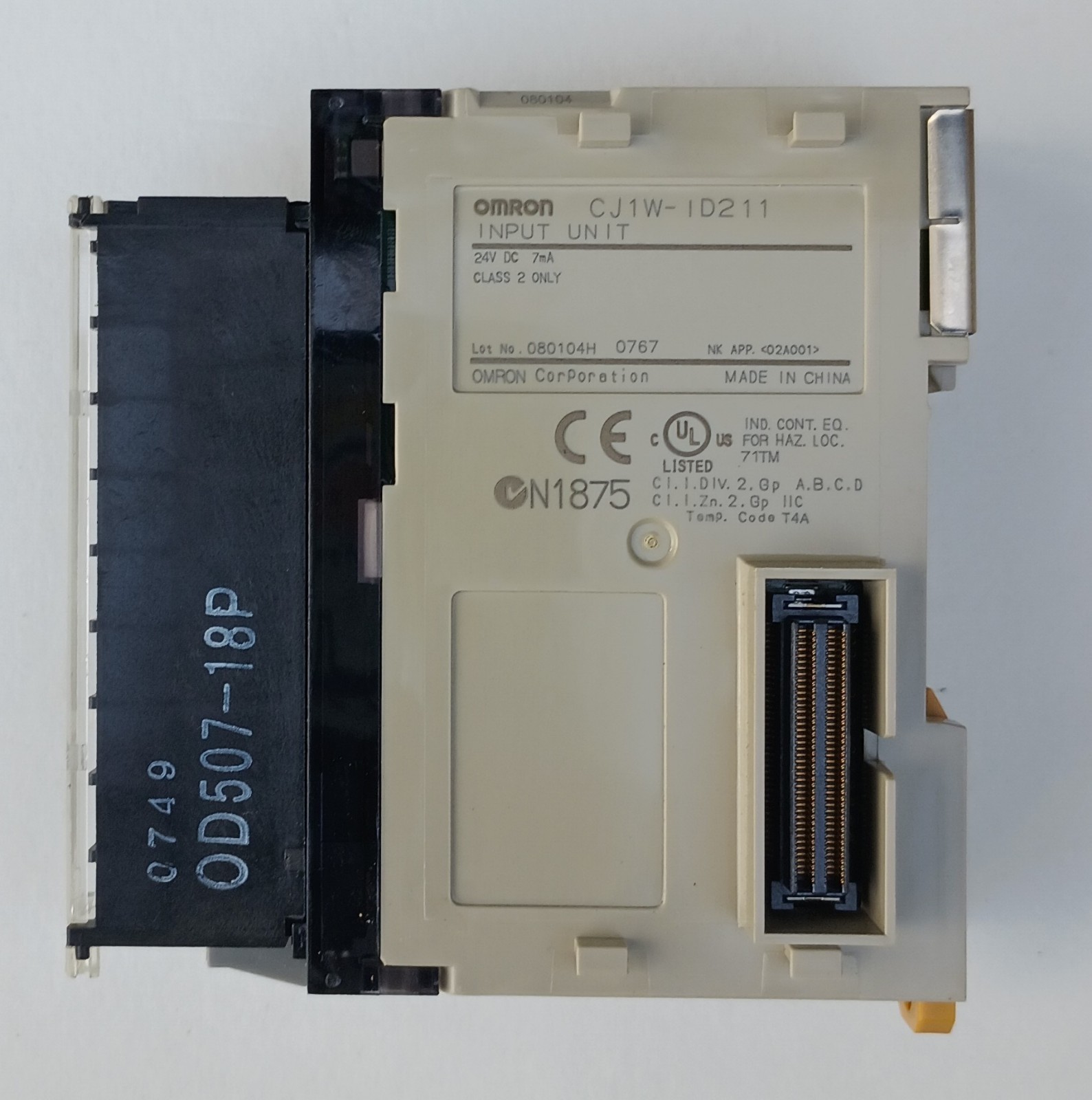 Omron CJ1W-ID211 CJ1WID211 DC 24V  7MA - WARRANTY !