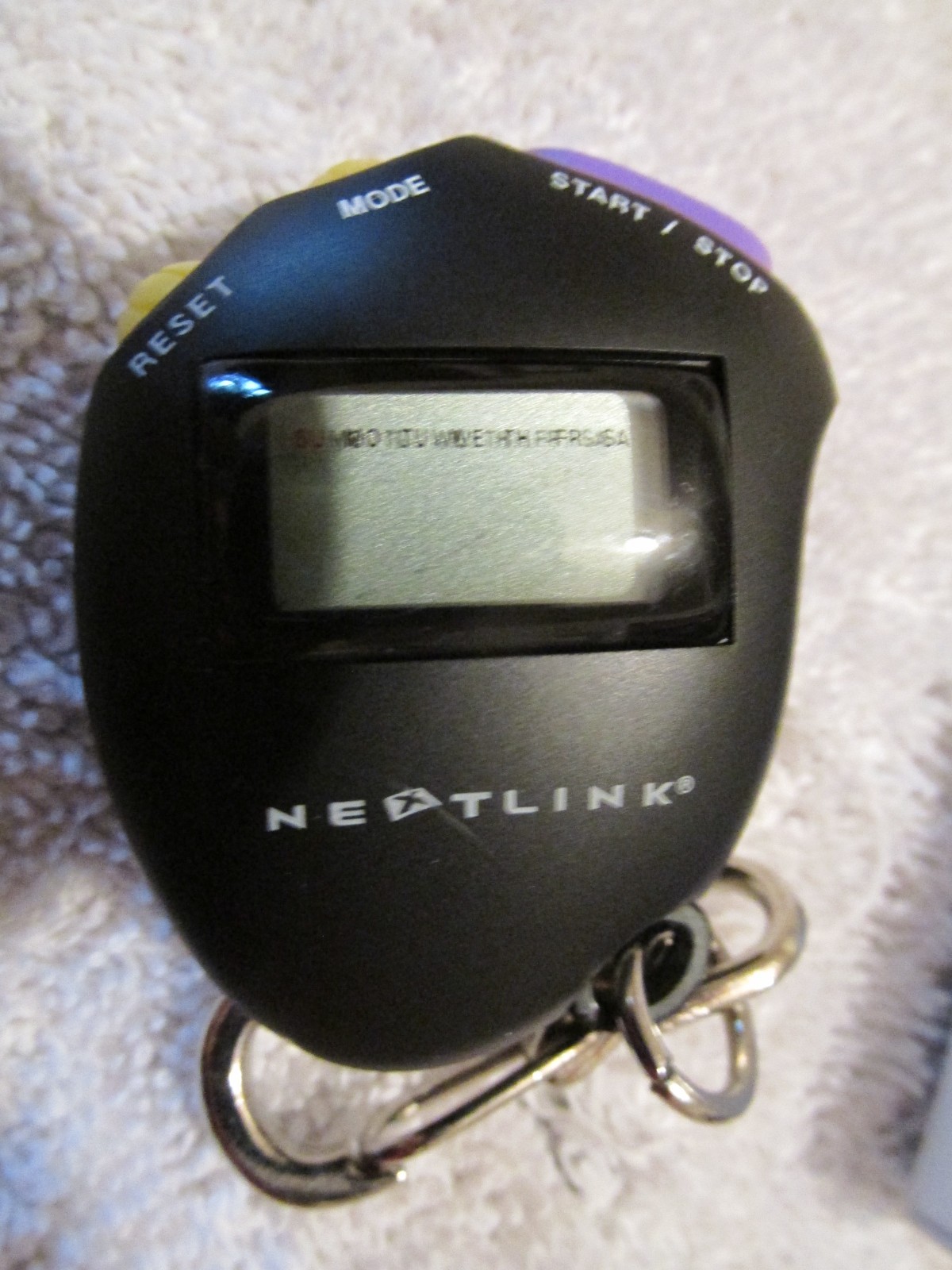 LOT 3 NEW Digital Stopwatch Sports Counter Chronograph Date Timer Odometer Watch