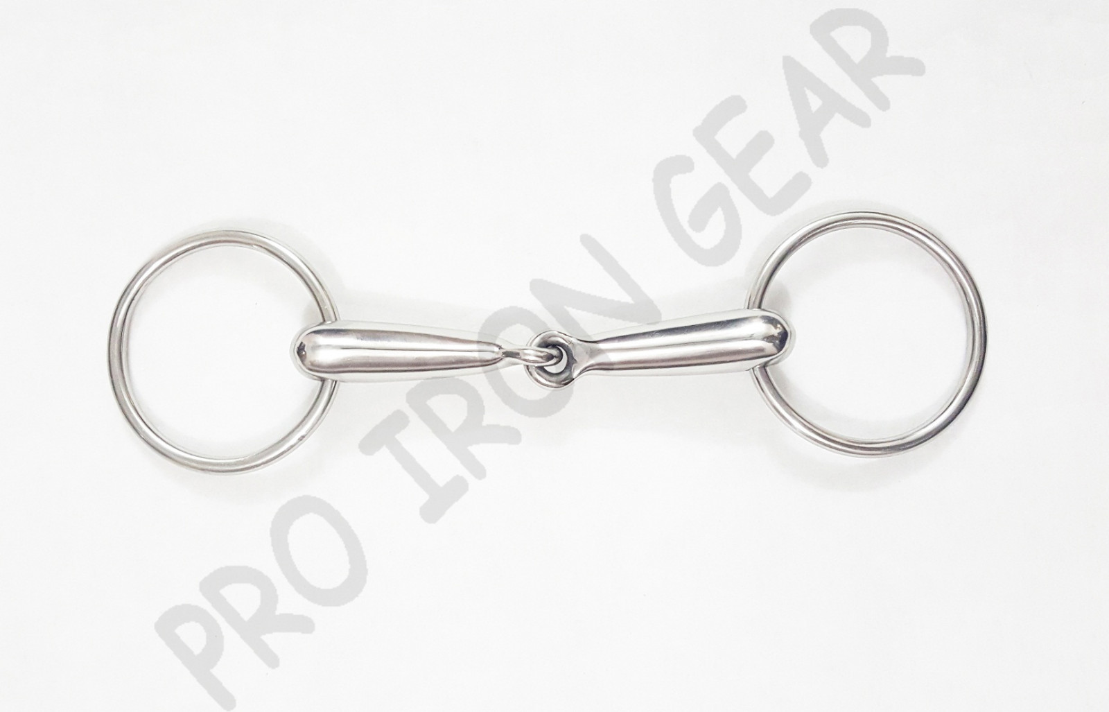 LOOSE RING HORSE SNAFFEL BIT STAINLESS STEEL (HOLLOW)