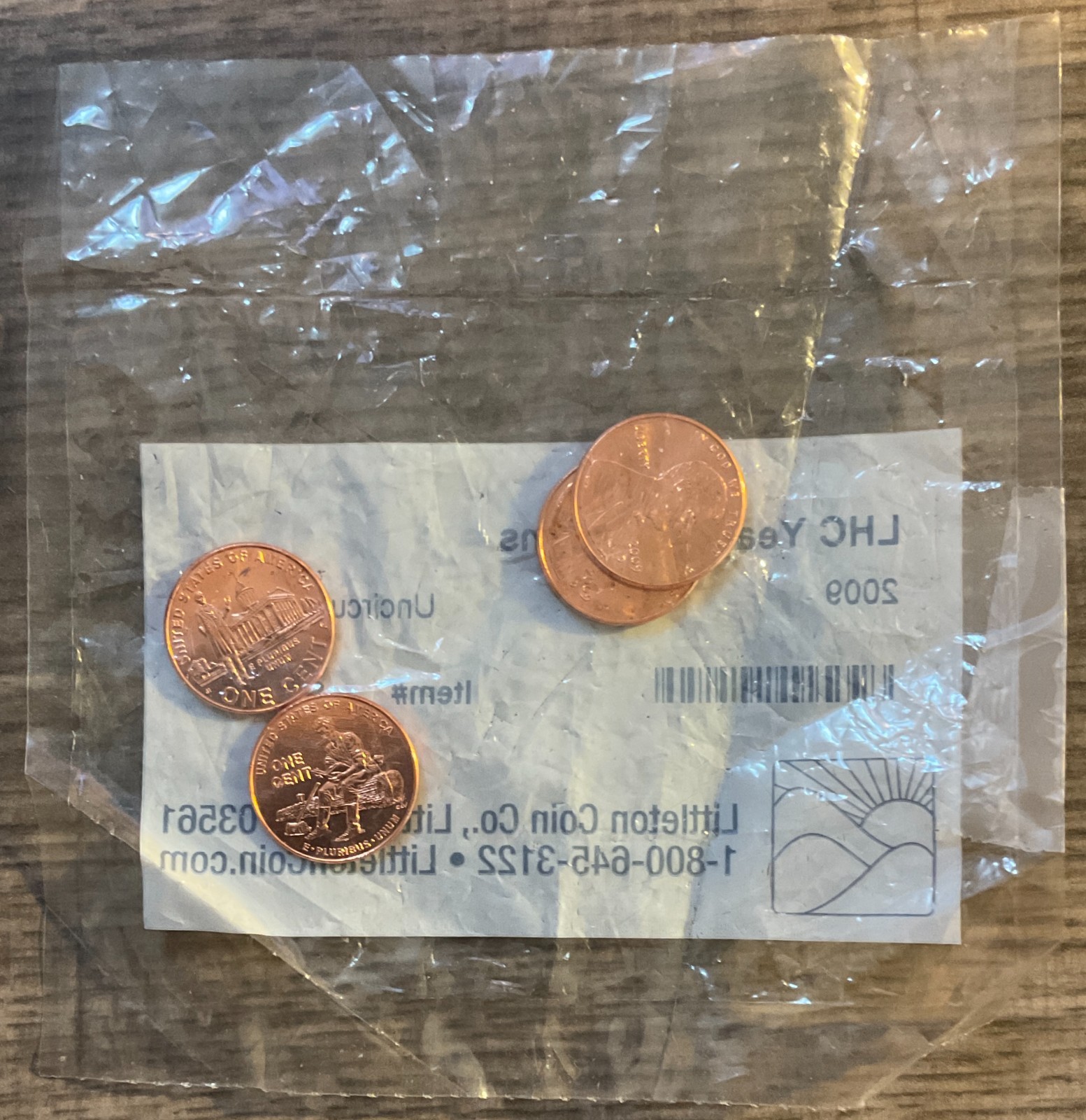 2009 LHC Uncirculated Lincoln Penny Set (4) (3 Sets)