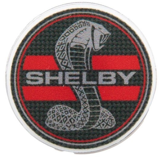 Pin - Shelby Carbon Fiber Stripe Acrylic Lapel Pin * GT500 GT350 Cobra FREE SHIP