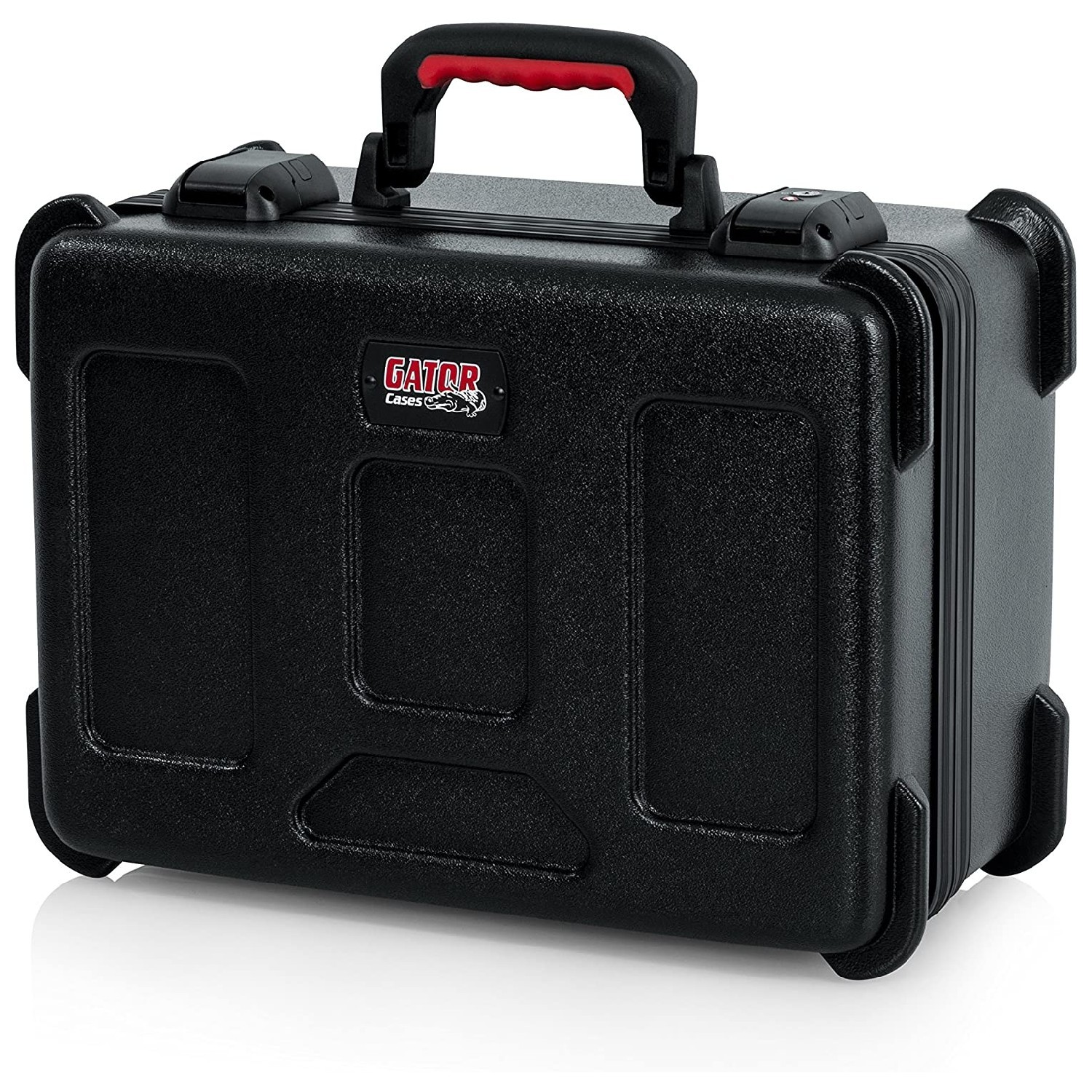 Gator Cases ATA Molded Polyethylene Case with Foam Drops for 30 Wired Microphone