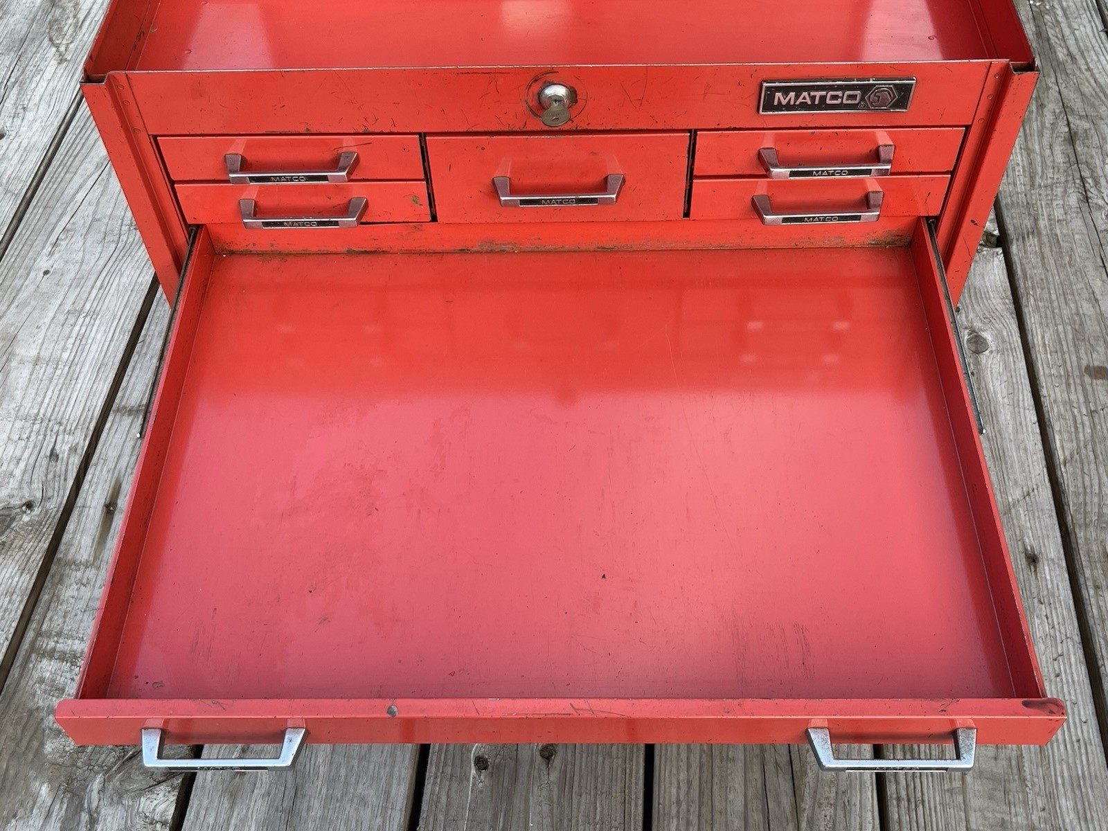 Matco Tool Chest Box Heavy Duty Mechanic Toolbox Used