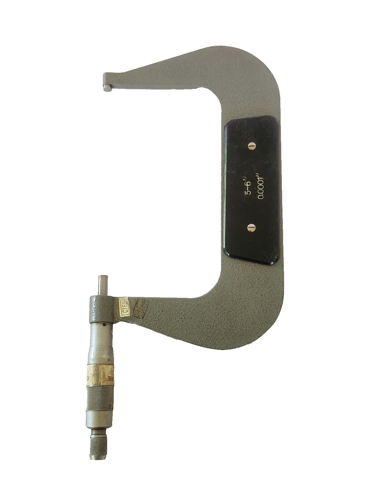 5 - 6 " Outside MICROMETER .0001 "