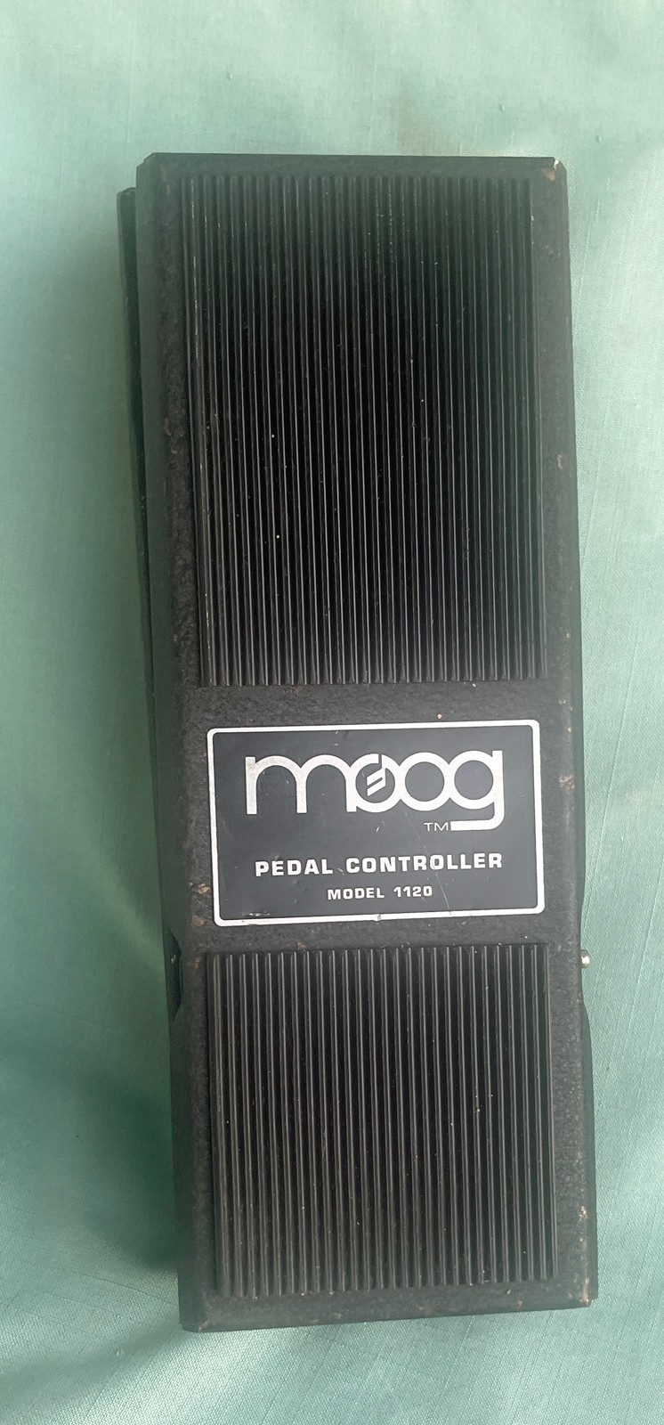 Vintage 1970s MOOG Model 1120 Pedal Controller CV Expression Pedal - UNTESTED