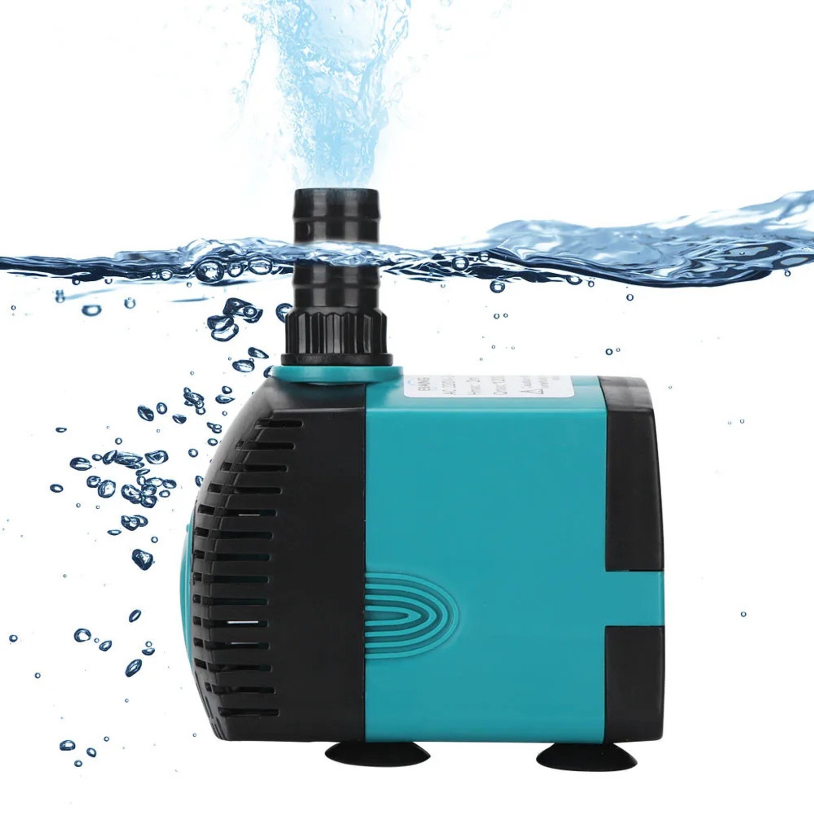 Ultra-Quiet 3-60W Submersible Water Fountain Pump Filter Fish Pond Aquarium Tank