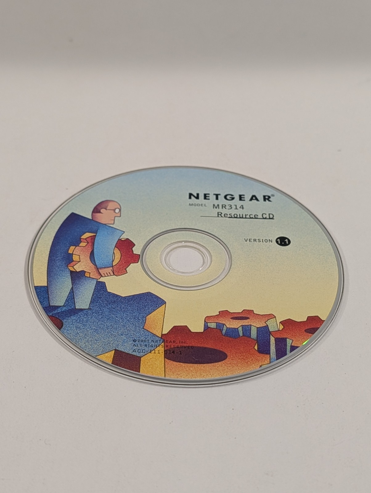 Netgear Model MR314 Resource CD Software | Version 1.1 | DISC ONLY