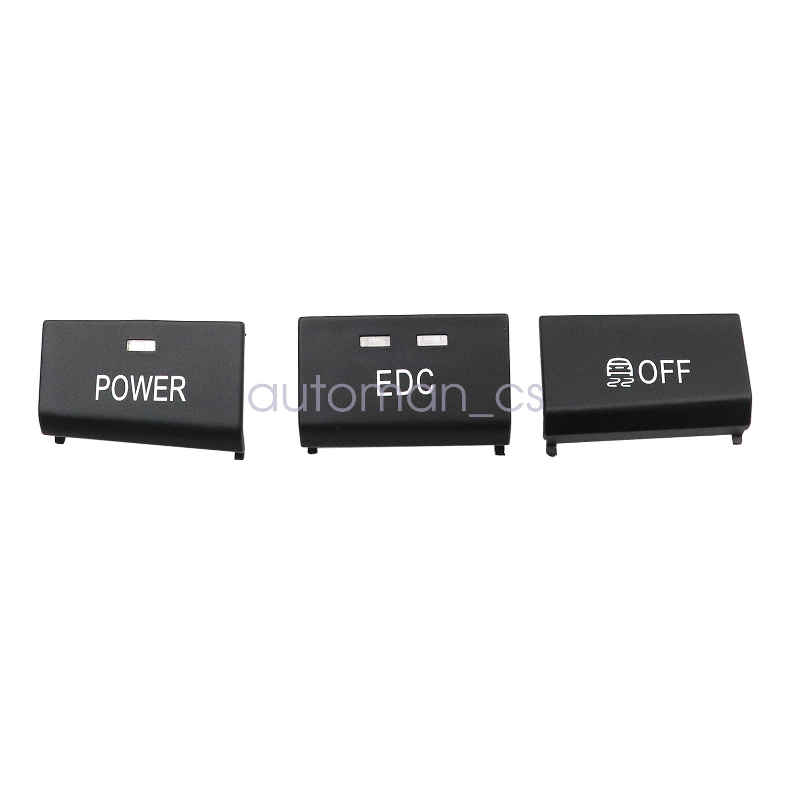 3Pcs Center Console Switch Button Caps Fit BMW E90 E92 E93 M3 61317841136 US