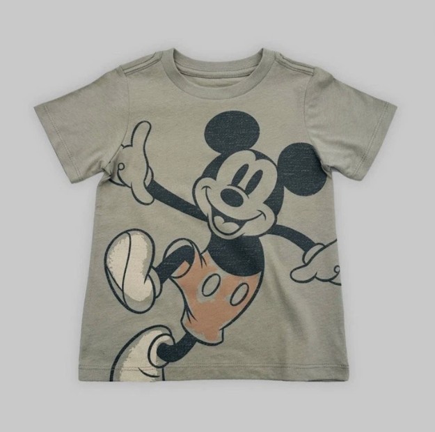 Disney Junior Baby Toddler Gray Mickey T-Shirt 18 Months