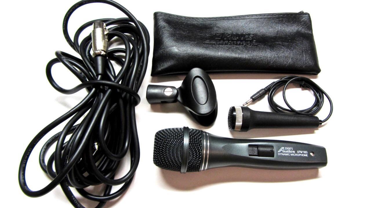 Audio 2000'S APM1065L Professional Dynamic Microphone APM1065 APM1066