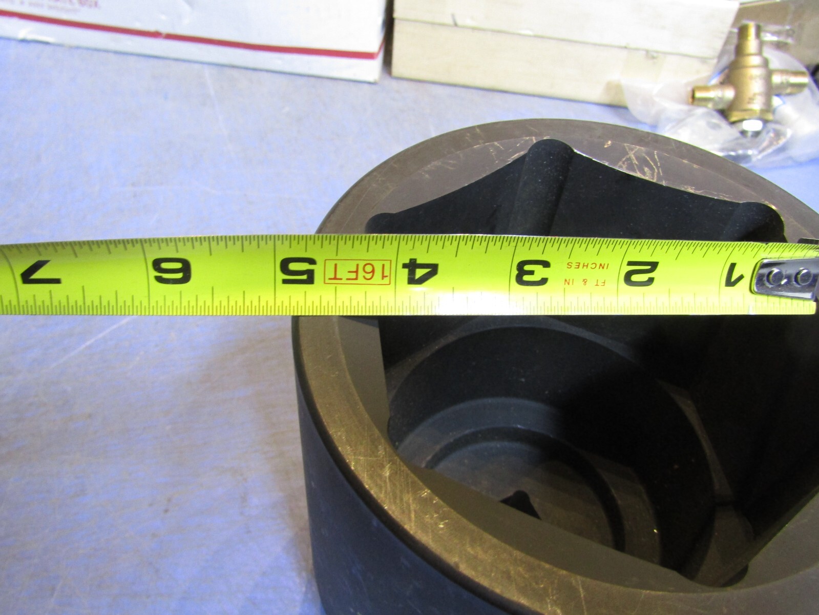 1 – Genius Tools 105 mm 1" Dr. Deep Impact Socket (CR-Mo) – 849605. NEW