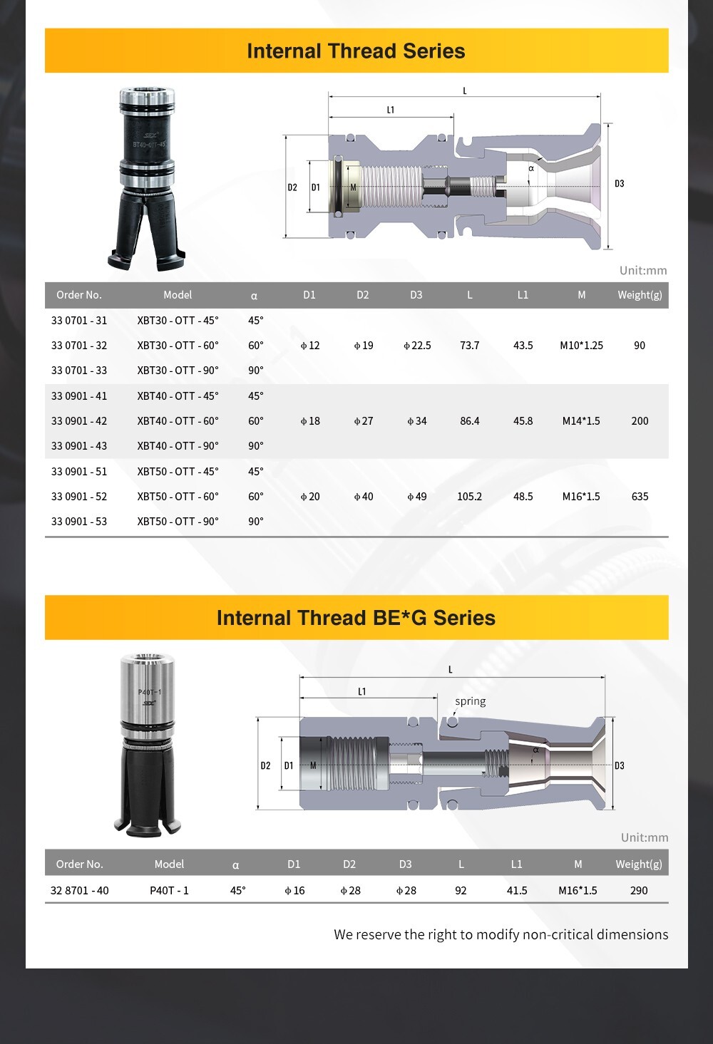 DIN30-OTT Internal Thread Pull Claw 4 Petal Clamp Pull Claw for CNC Machine