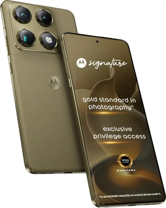 Motorola Signature 5G 1TB 16GB RAM Unlocked PANTONE Martini Olive Global Version