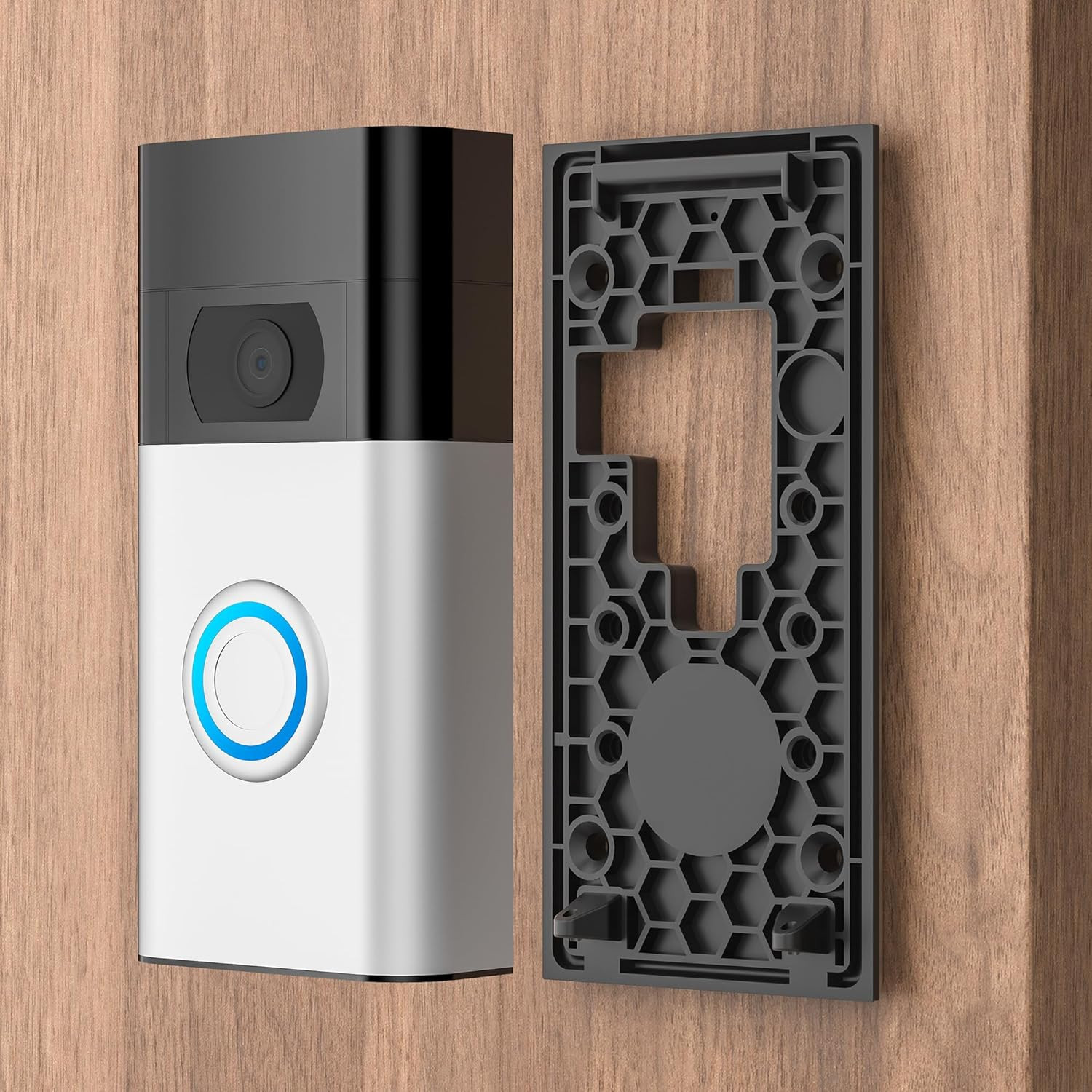 No Drill Adhesive Doorbell Mount For Video Doorbell 2nd Gen 2020 Bracket