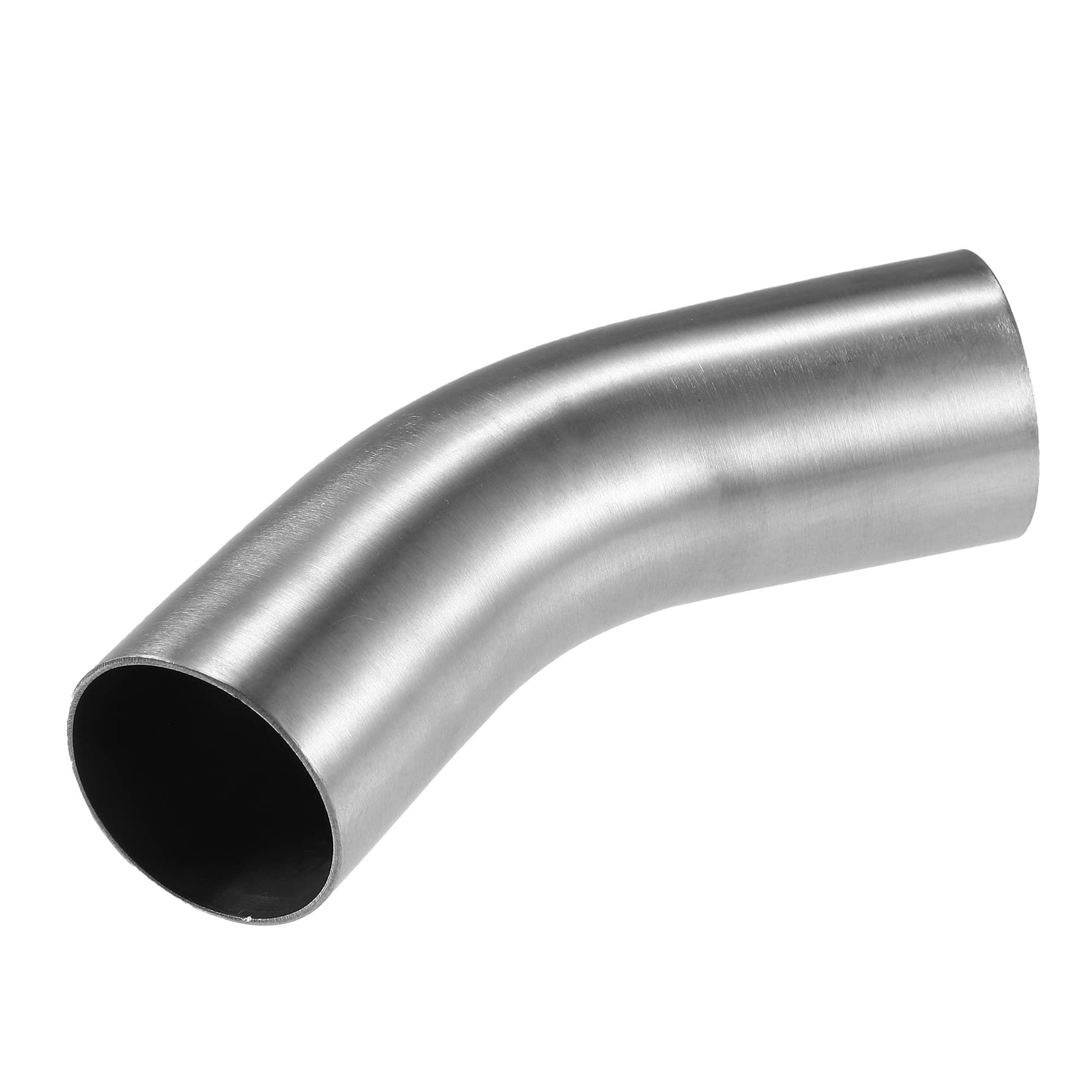 X AUTOHAUX 1 Pcs OD 2 Inch 45 Degree Mandrel Bend Elbow SS304 Stainless Steel Be