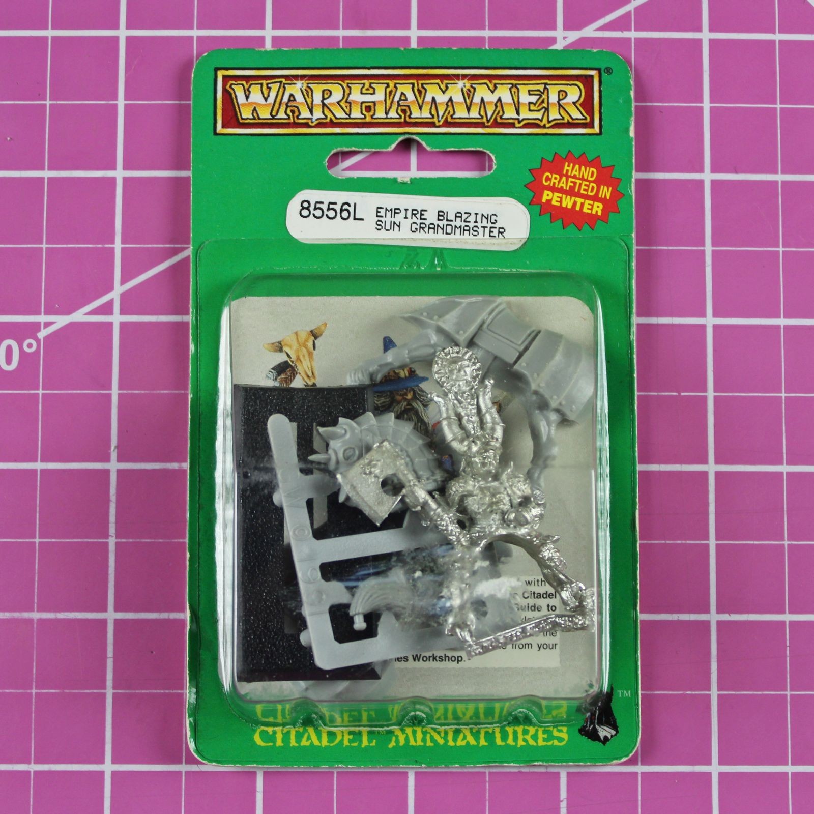 Warhammer Empire Blazing Sun Knights Grandmaster NIB Metal - Citadel Knight