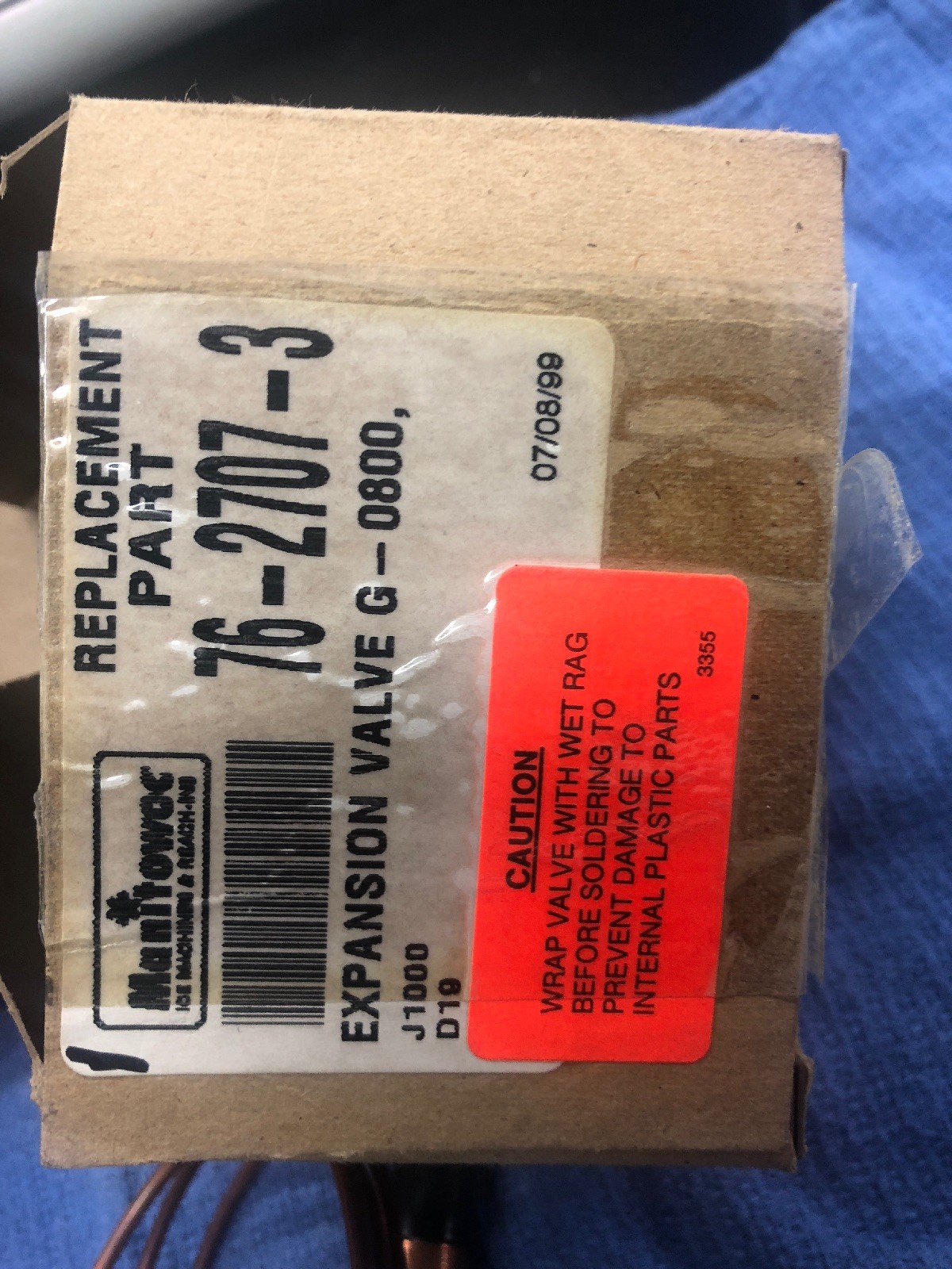 Manitowoc Expansion Valve