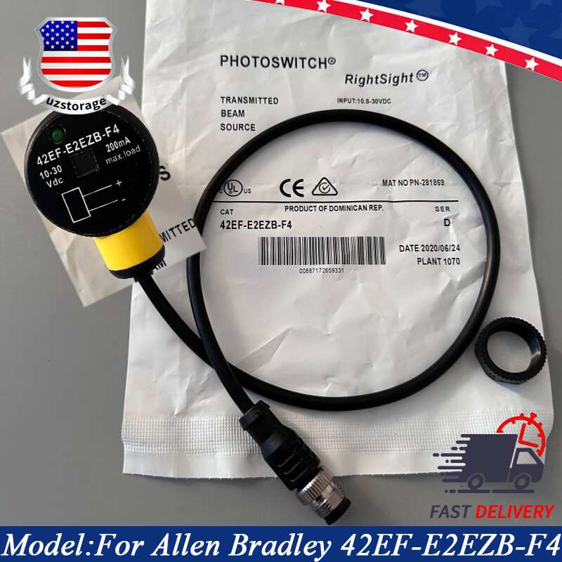 For Allen Bradley 42EFE2EZBF4 42EF-E2EZB-F4 Photoelectric Sensor Switch US Stock