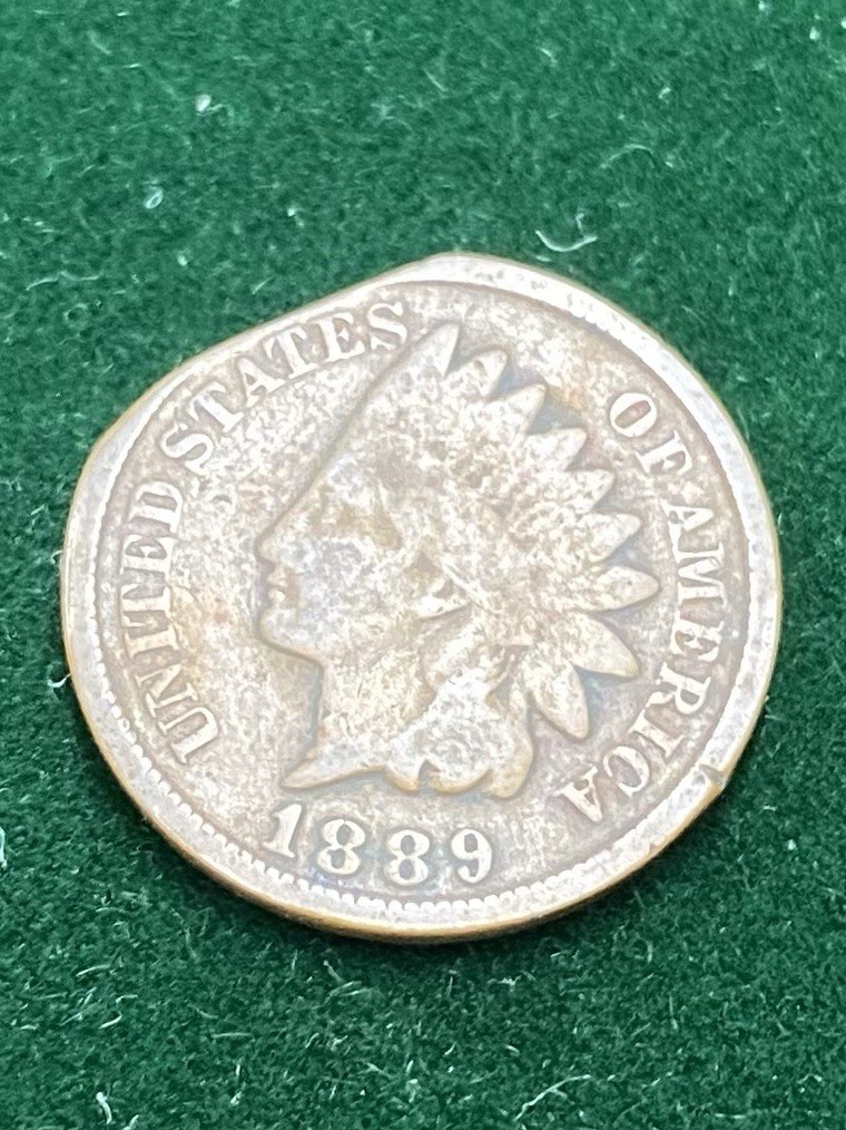 1889 indian head penny