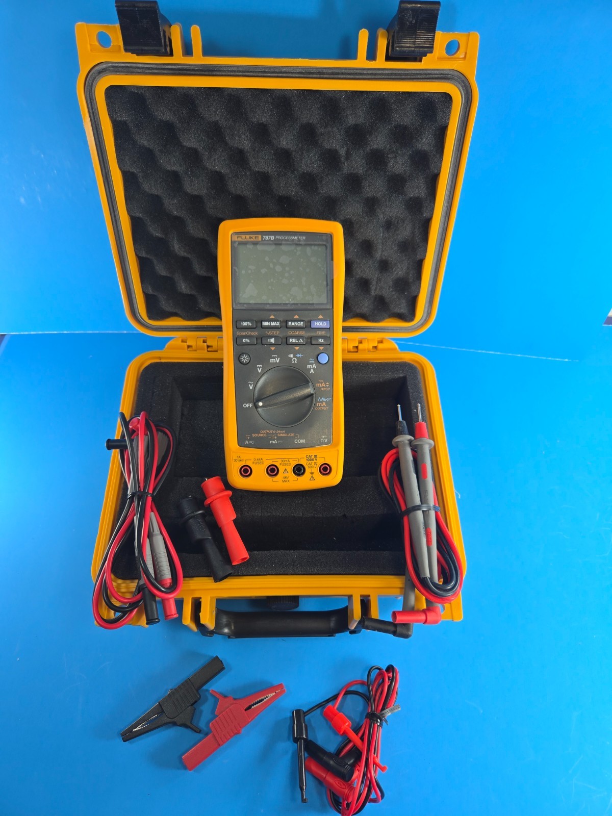 Fluke 787b ProcessMeter Calibrator Meter Multimeter