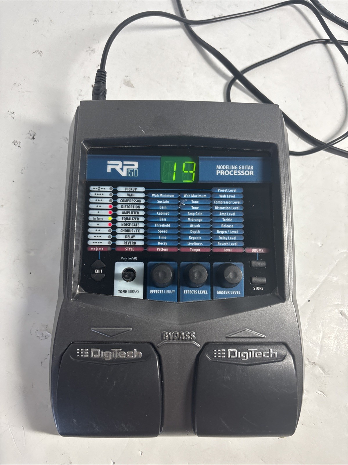 Digitech RP150 Modeling Guitar Processor