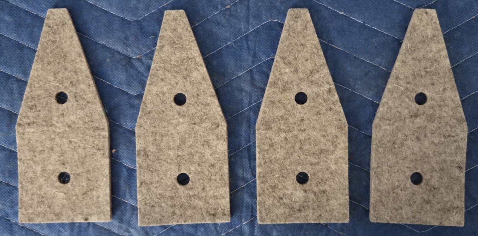 Heavy Duty Felt Pinball Cabinet Leg Protector set of4pcs Bally Williams Gottlieb