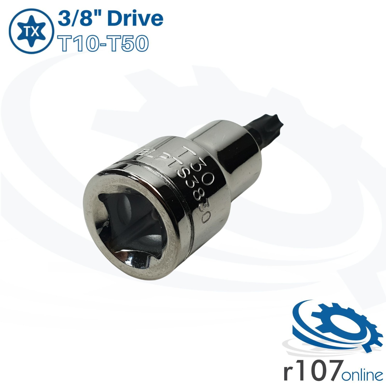 Blue Point 3/8" Torx Socket Set T10-T50 - As Sold by Snap On