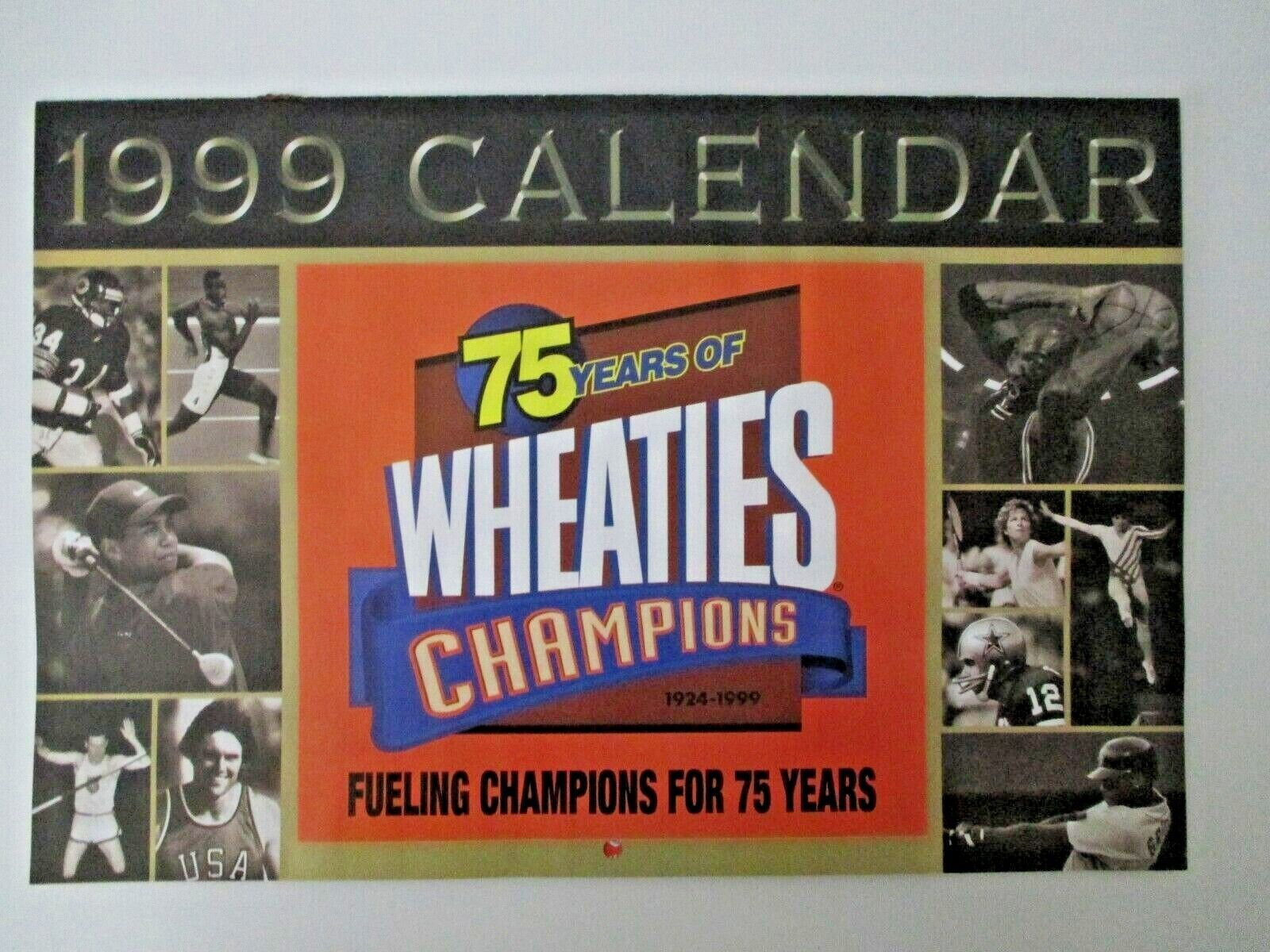 Wheaties calendar