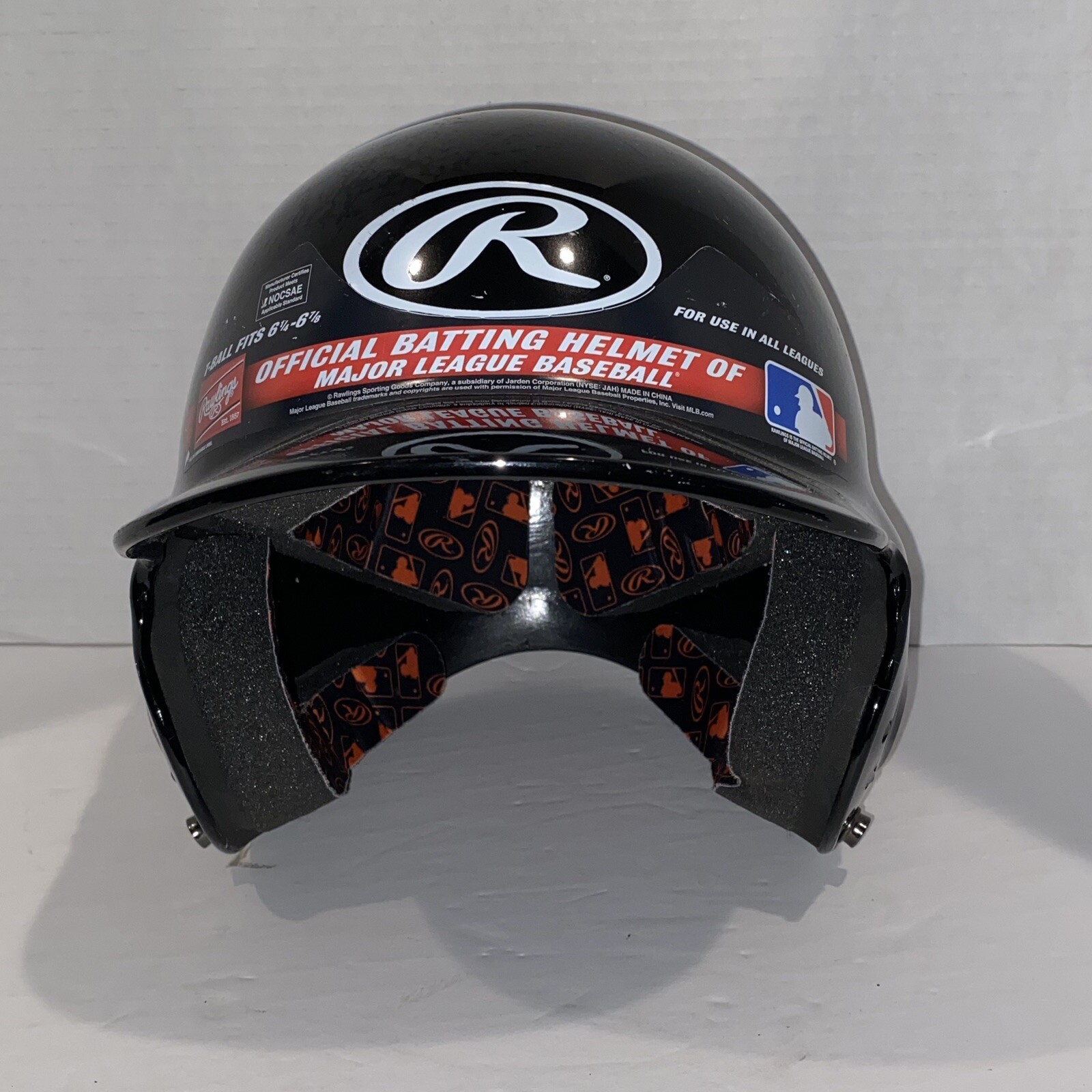 Rawlings T-Ball Batting Helmet 6 1/4”~ 6 7/8”- Black