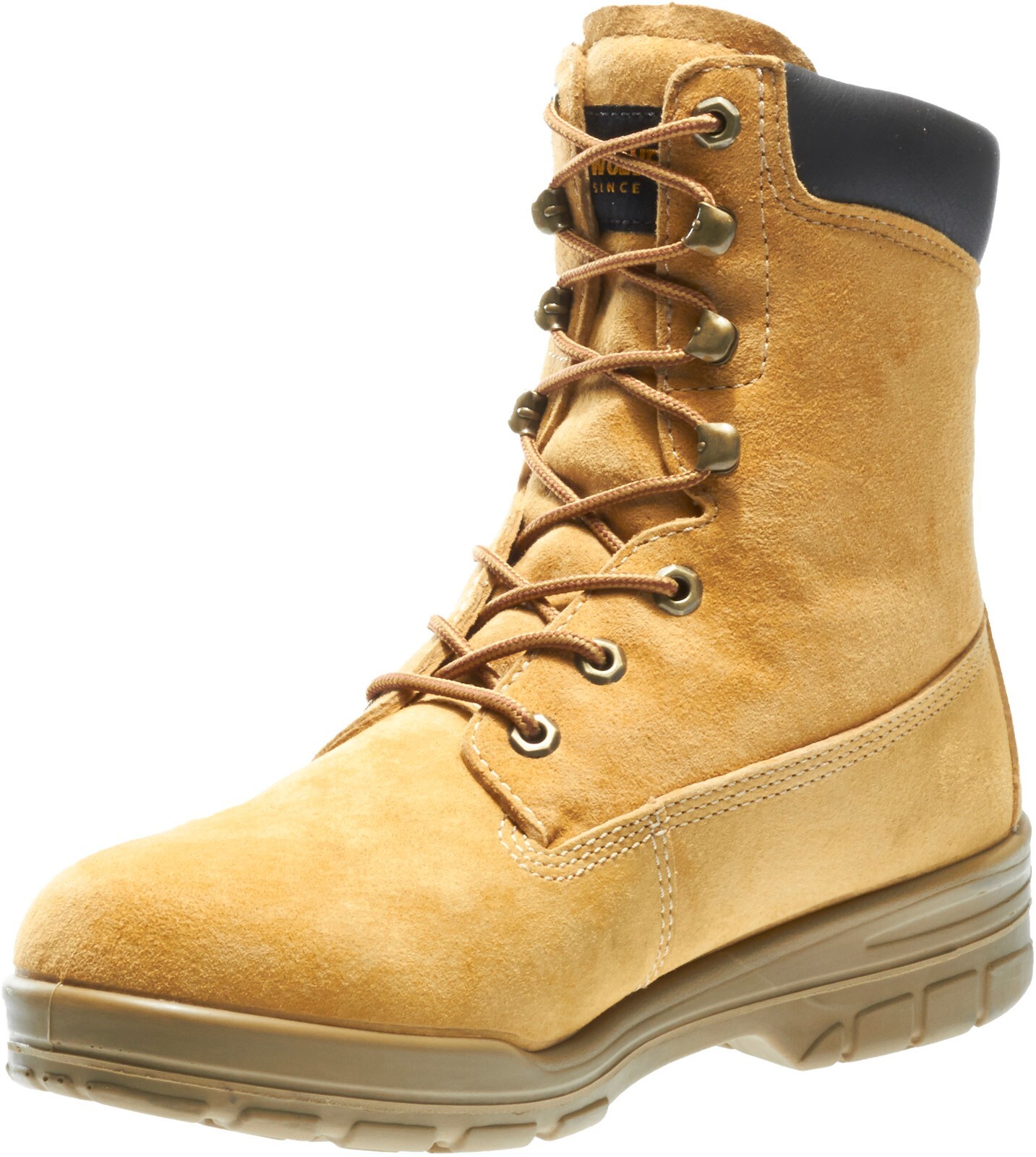 Wolverine W10325 8 INCH Durashock Trappeur waterproof gold lightweight work boot