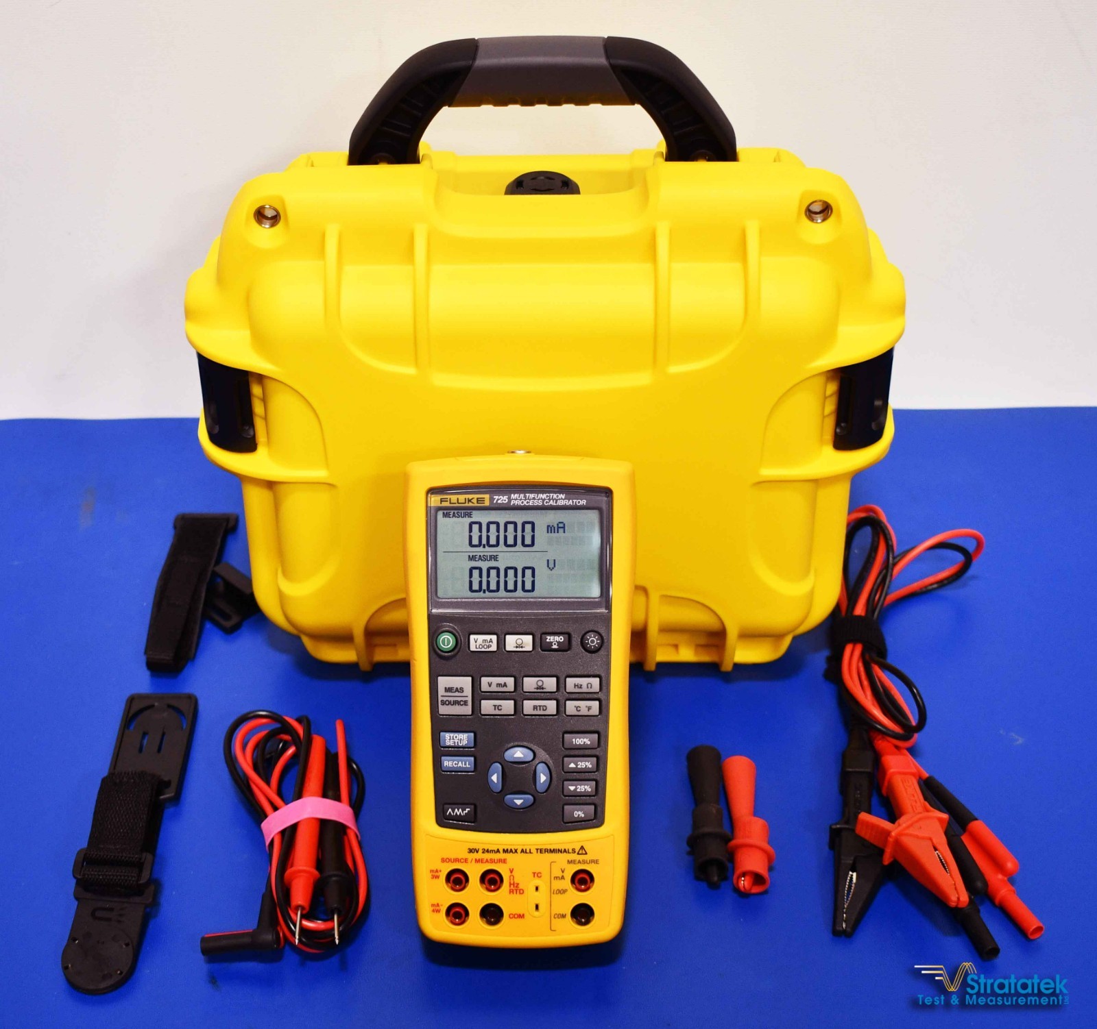 Fluke 725 Multifunction Process Calibrator - NIST Calibrated with Data