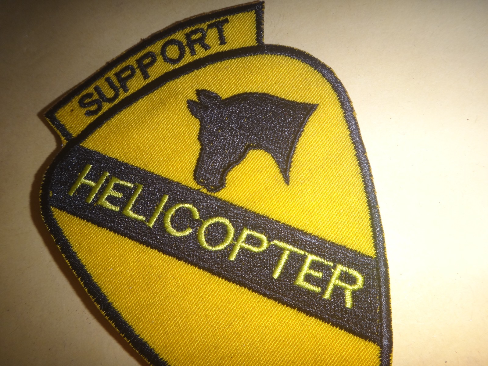 Vietnam War US Army 1st Cavalry Division SUPPORT HELICOPTER Group Patch