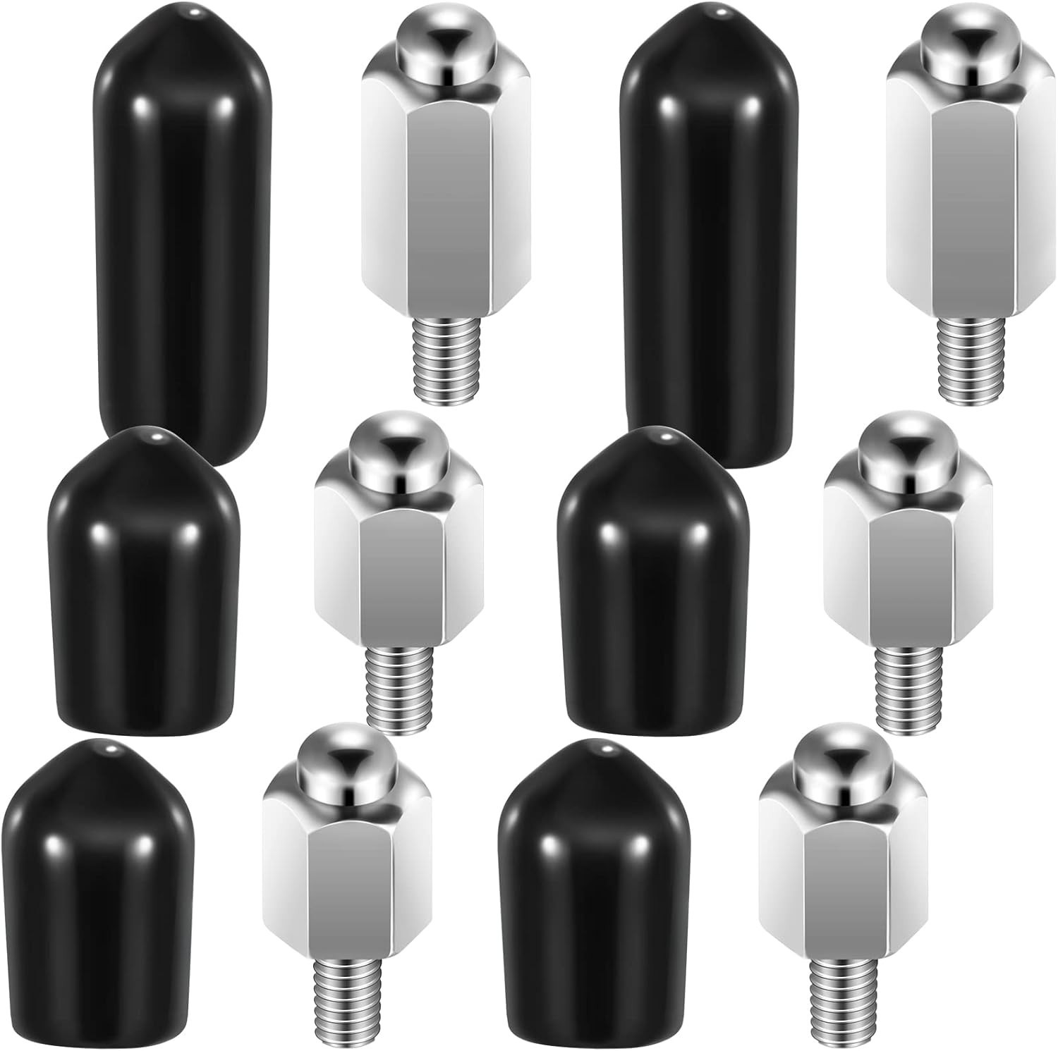 12 Pcs Replacement Contact Points for Dog Training Collars (6 Pairs)