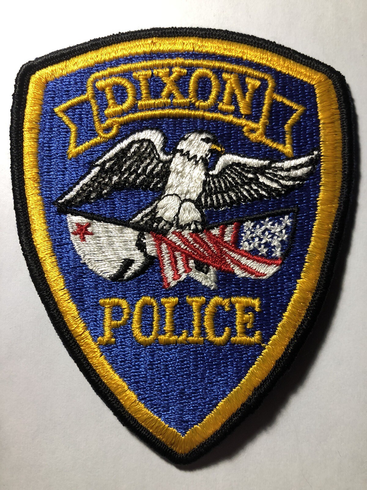 Dixon California Police Patch