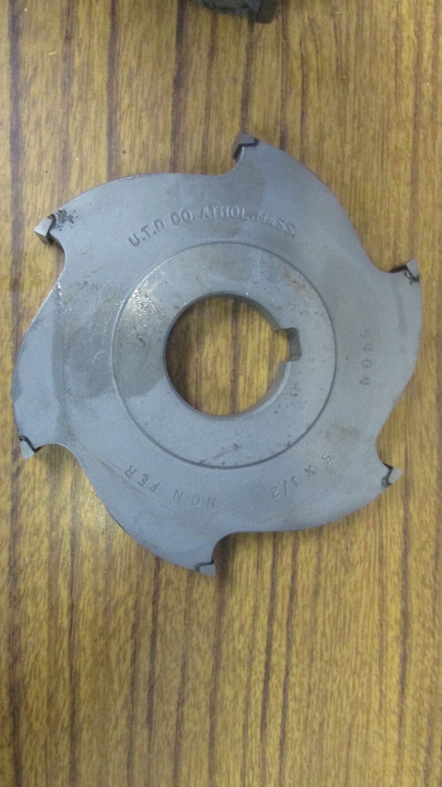 UTD 5.0" x 1/2" x 1.0" Carbide Tipped Cutting Mill