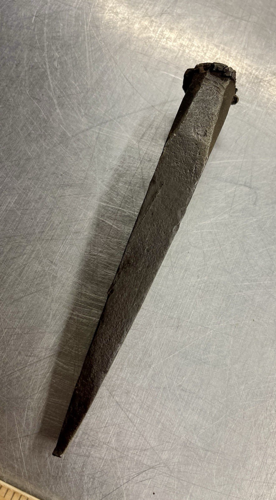 Vintage F&D Spring Valley Blacksmith Punch Tool Wedge