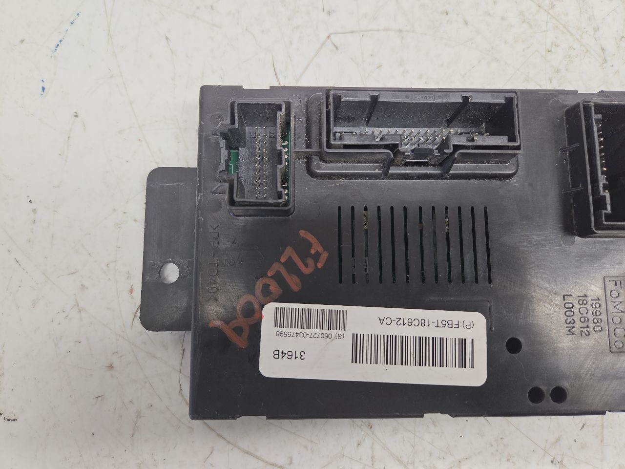 2015 2016 FORD EXPLORER AUTO CLIMATE TEMP CONTROL MODULE FB5Z-19980-C
