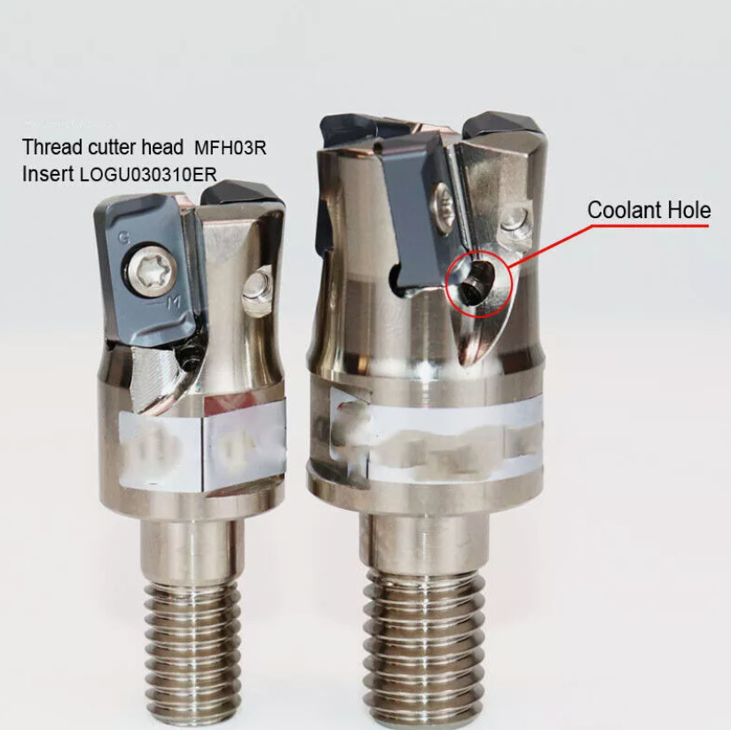 CNC tools Modular Type Milling Cutter MFH03R With coolant for LOGU030310 inserts