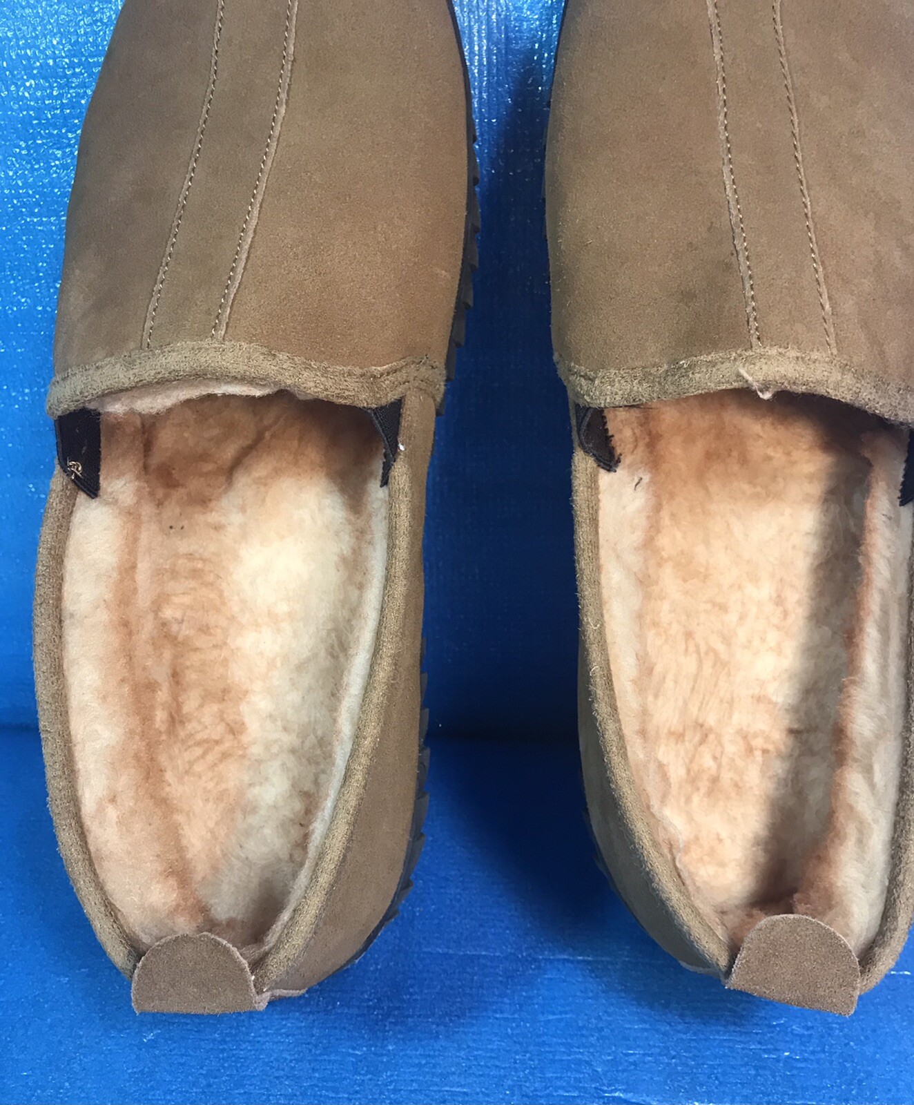 RedHead Men’s Lodge Moc Indoor Outdoor Genuine Suede Slippers Sz 14 M