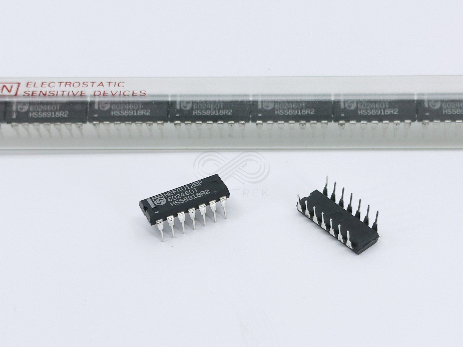 10PCS HEF4012BP 4012B PHILIPS Dual 4 Input NAND Gate IC CMOS DIP-14