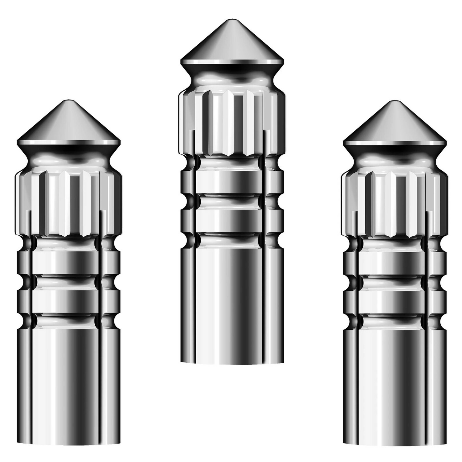 SILVER MISSION F-PROTECT ALLOY FLIGHT PROTECTORS...PACK OF 3