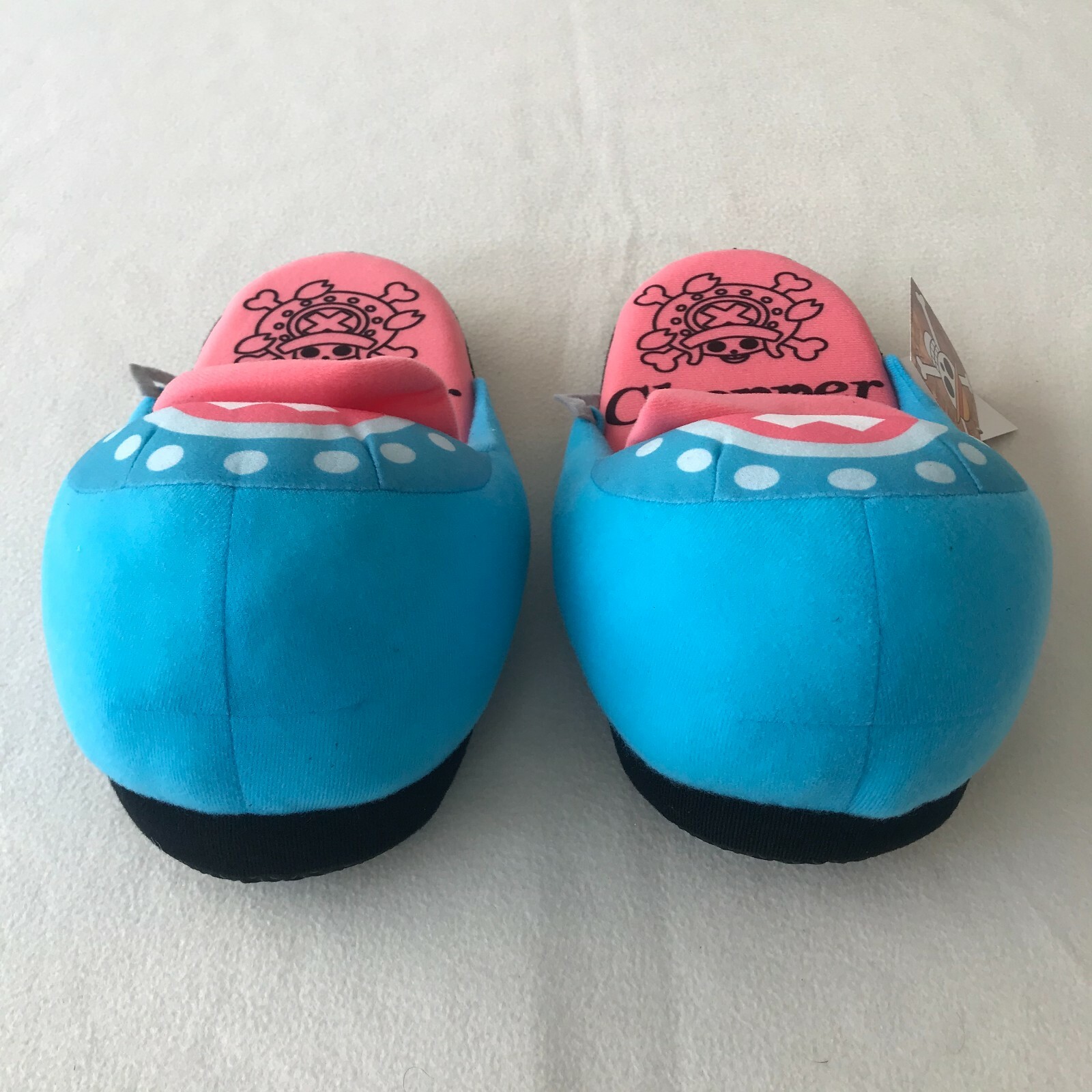 AUTHENTIC ONE PIECE CHOPPER Plush Slippers Shoes Sandal US 6-10 UK 4-8 EU 36-42