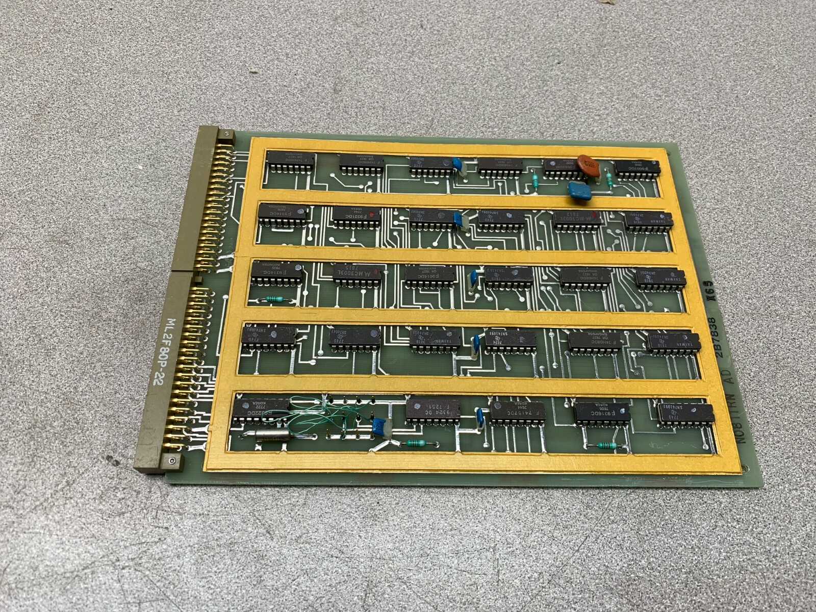 USED INVENSYS CIRCUIT BOARD N0811RN AD