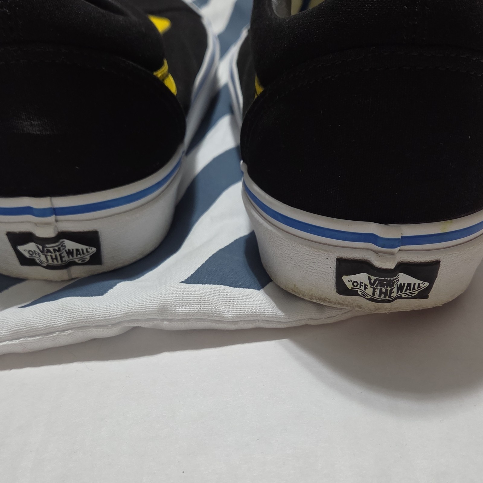 VANS Men's Skateboarding Shoes - Black, US Size 12, Medium Width (D, M)