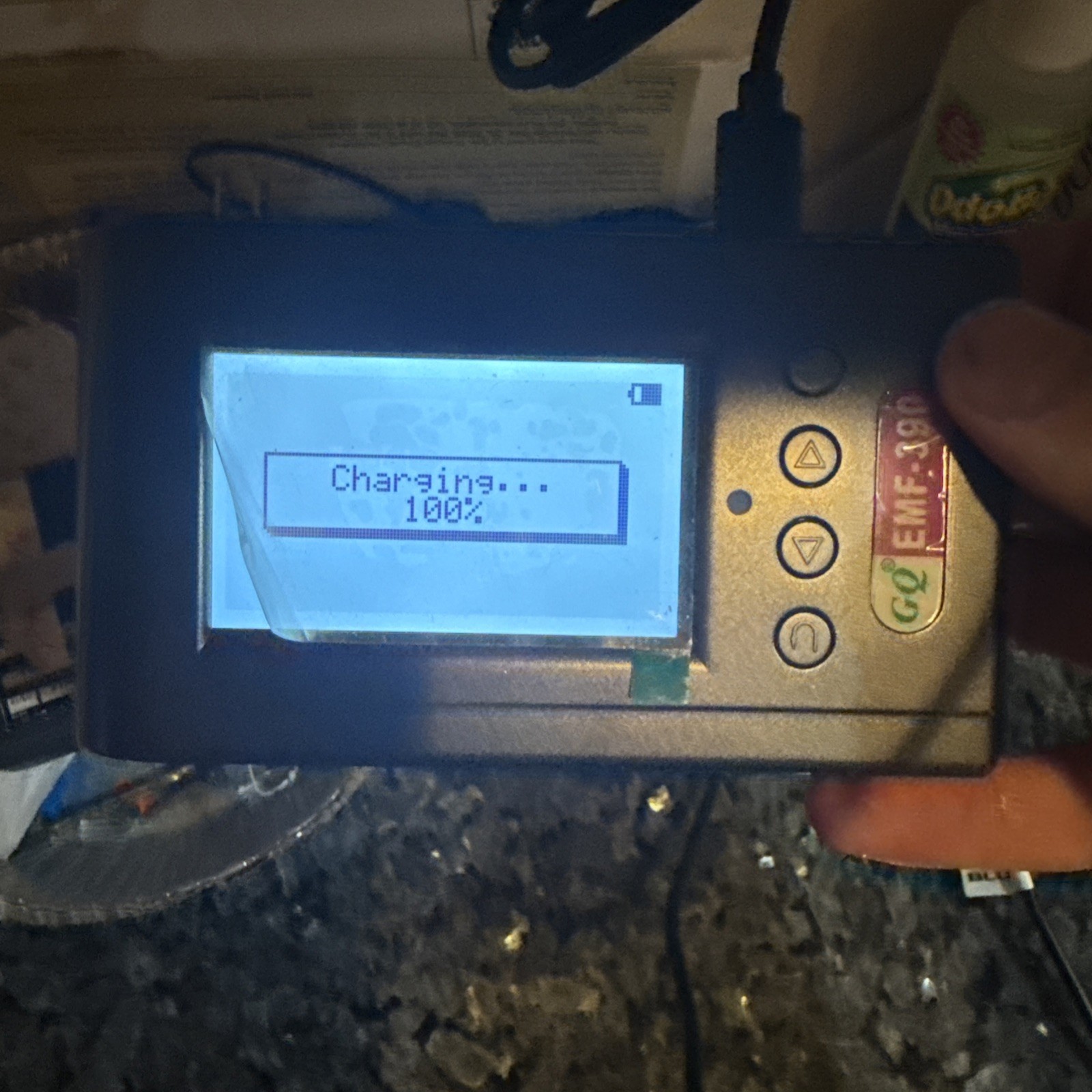 GQ EMF-390 3in1 Electromagnetic EMF Meter 5G RF Detector / data logger
